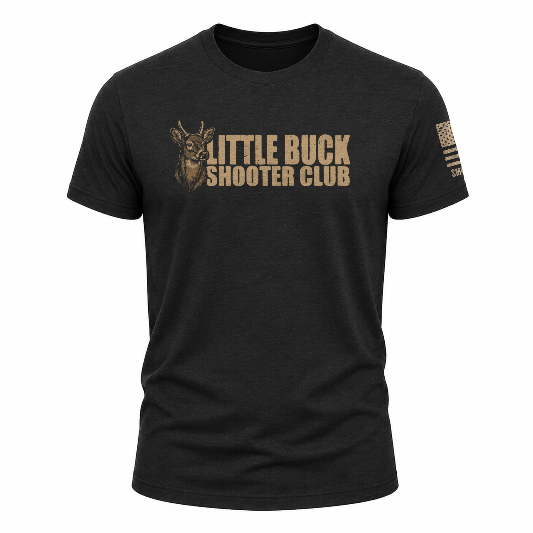 "Little Buck Shooter Club" Tee - Black