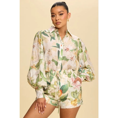Fruits and Florals Short Set