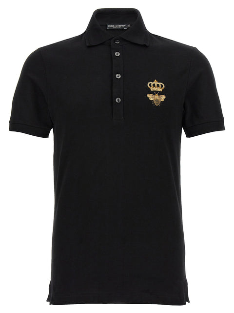 Dolce & Gabbana Embroidery Piquet Polo