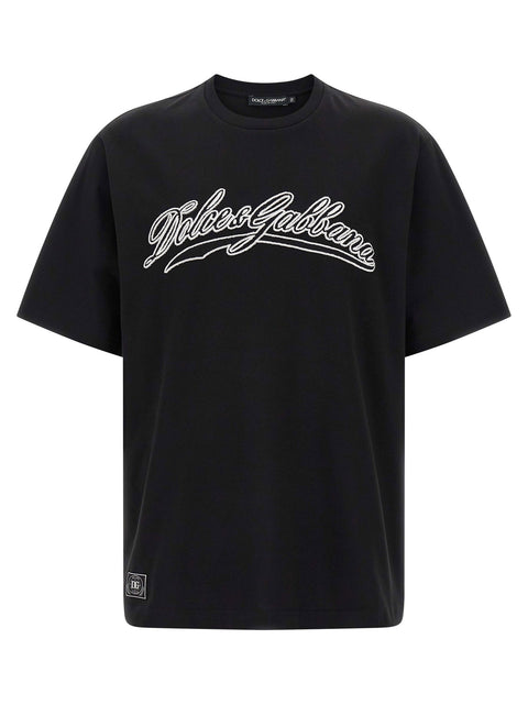 Dolce & Gabbana Logo Embroidery T-shirt