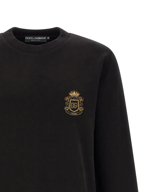 Dolce & Gabbana Heraldic Patch Sweatshirt