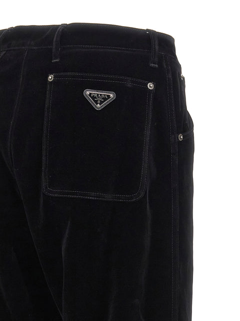 Prada Velvet Pants