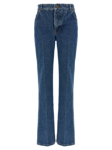 Balmain Embroidery Jeans