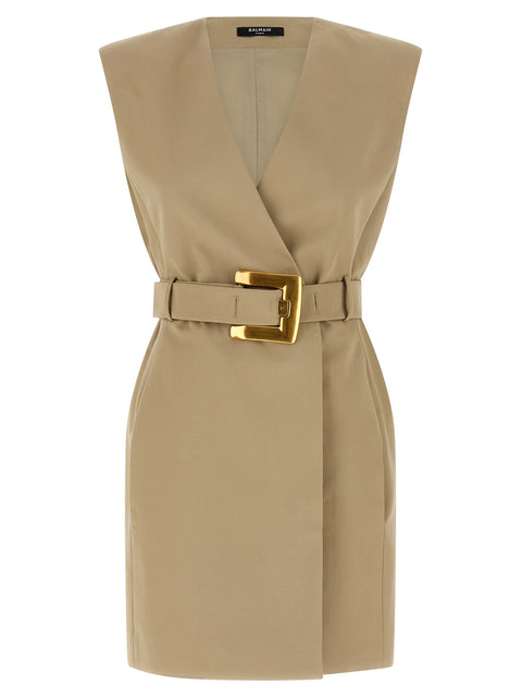 Balmain Anthem Dress
