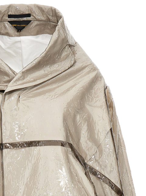 Comme Des Garcons Oversize Texture Trench Coat