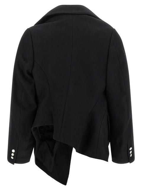 Comme Des Garcons Micro Ribbed Blazer