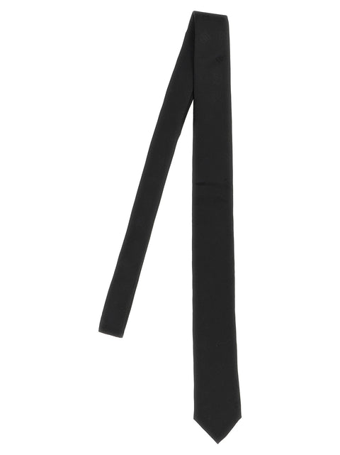 Dolce & Gabbana Jacquard Logo Tie