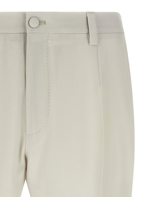 Dolce & Gabbana Poplin Wool Pants