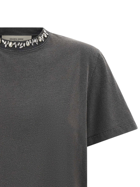 Golden Goose Cabochon Crystal T-shirt
