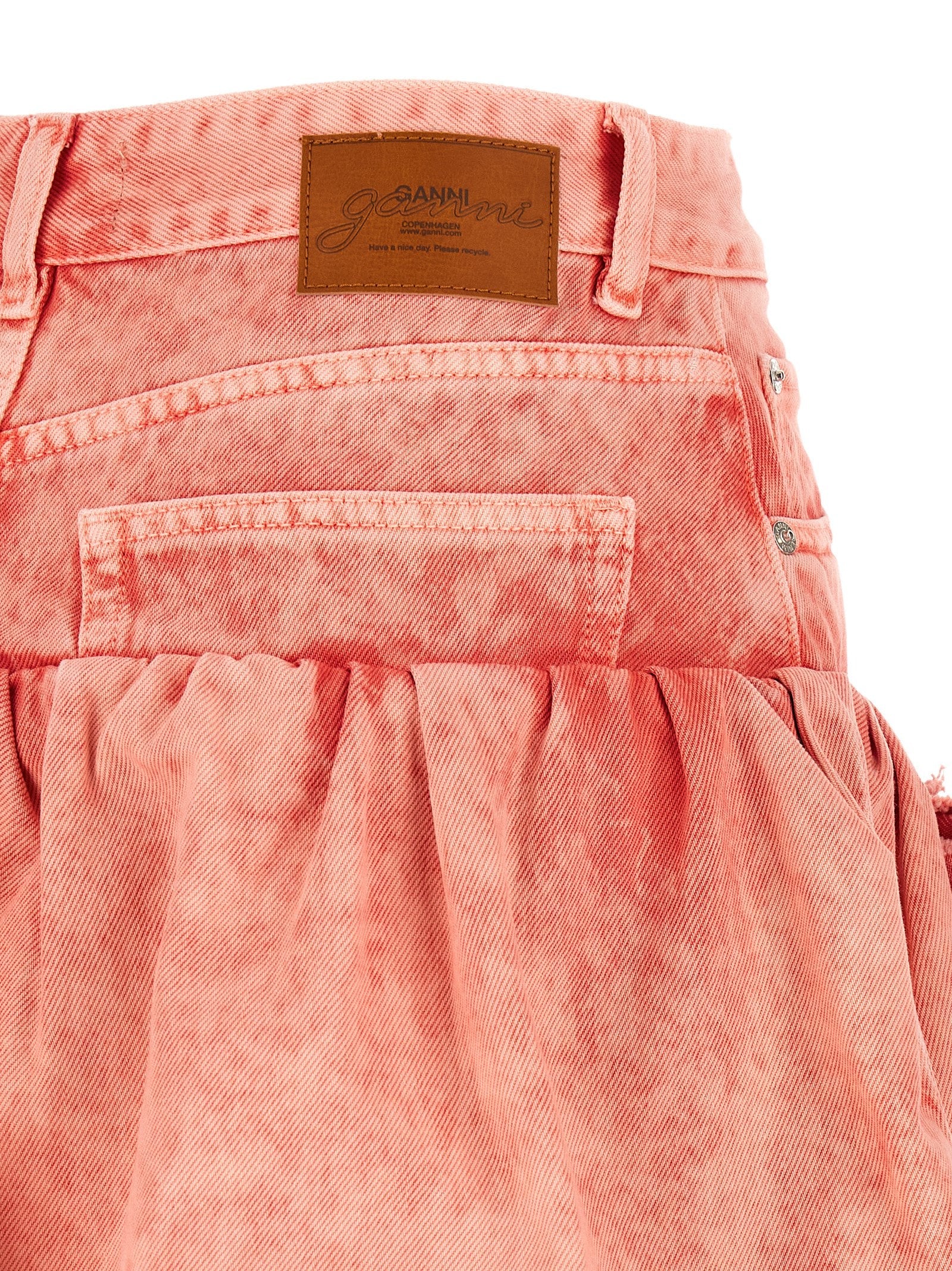 Ganni Denim Jeans Skirt