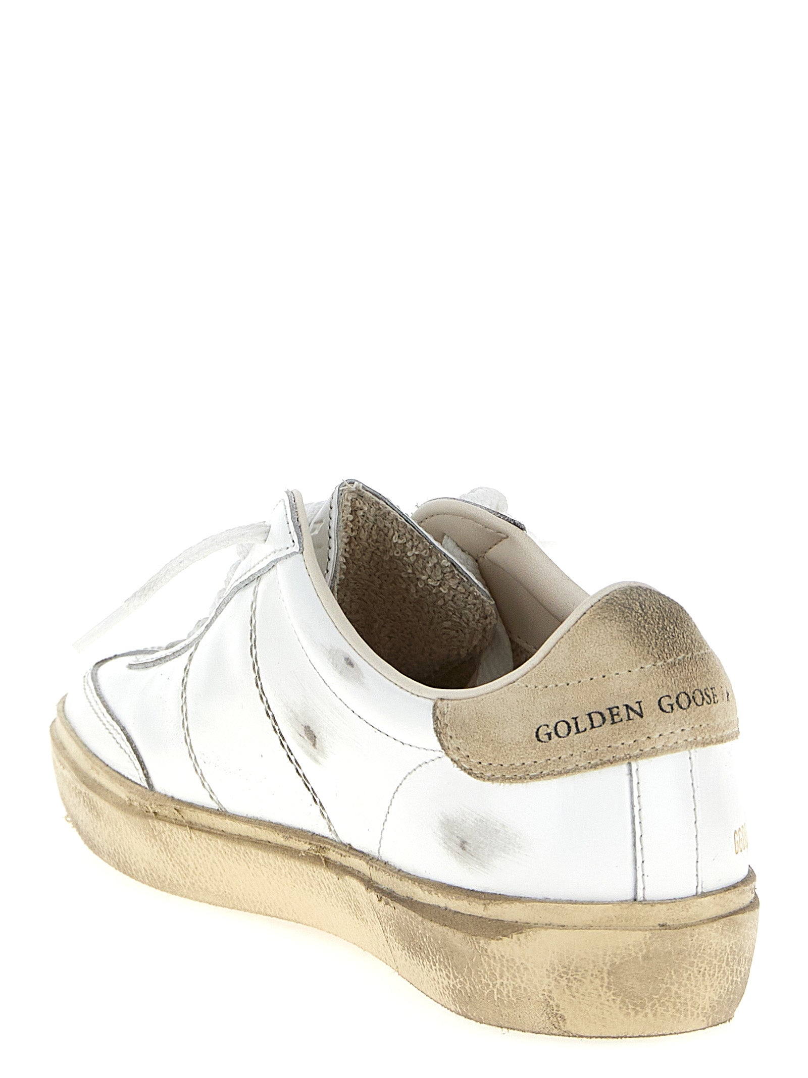 Glossy Leather Comfort Sneakers