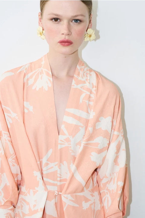 Blush Kimono