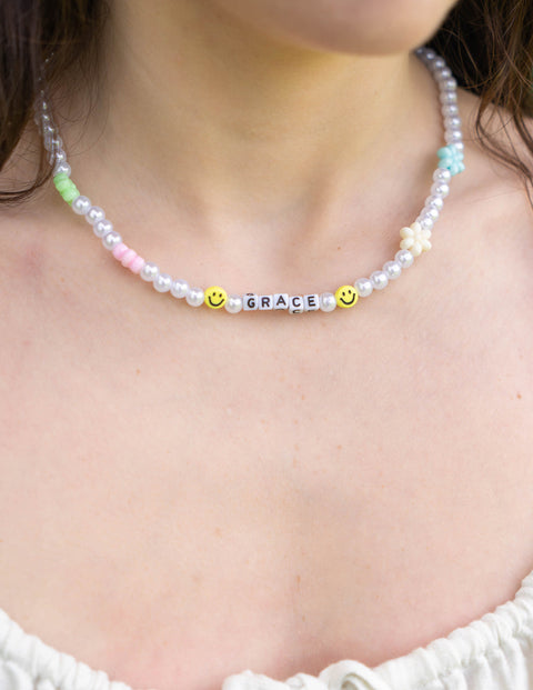 Grace Letter Necklace