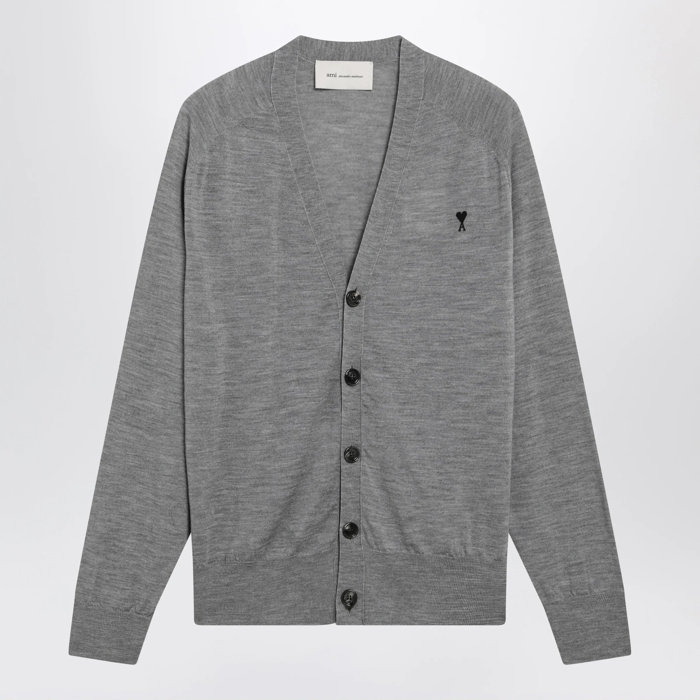 Grey Merino Wool Cardigan for Comfort and Everyday Wear