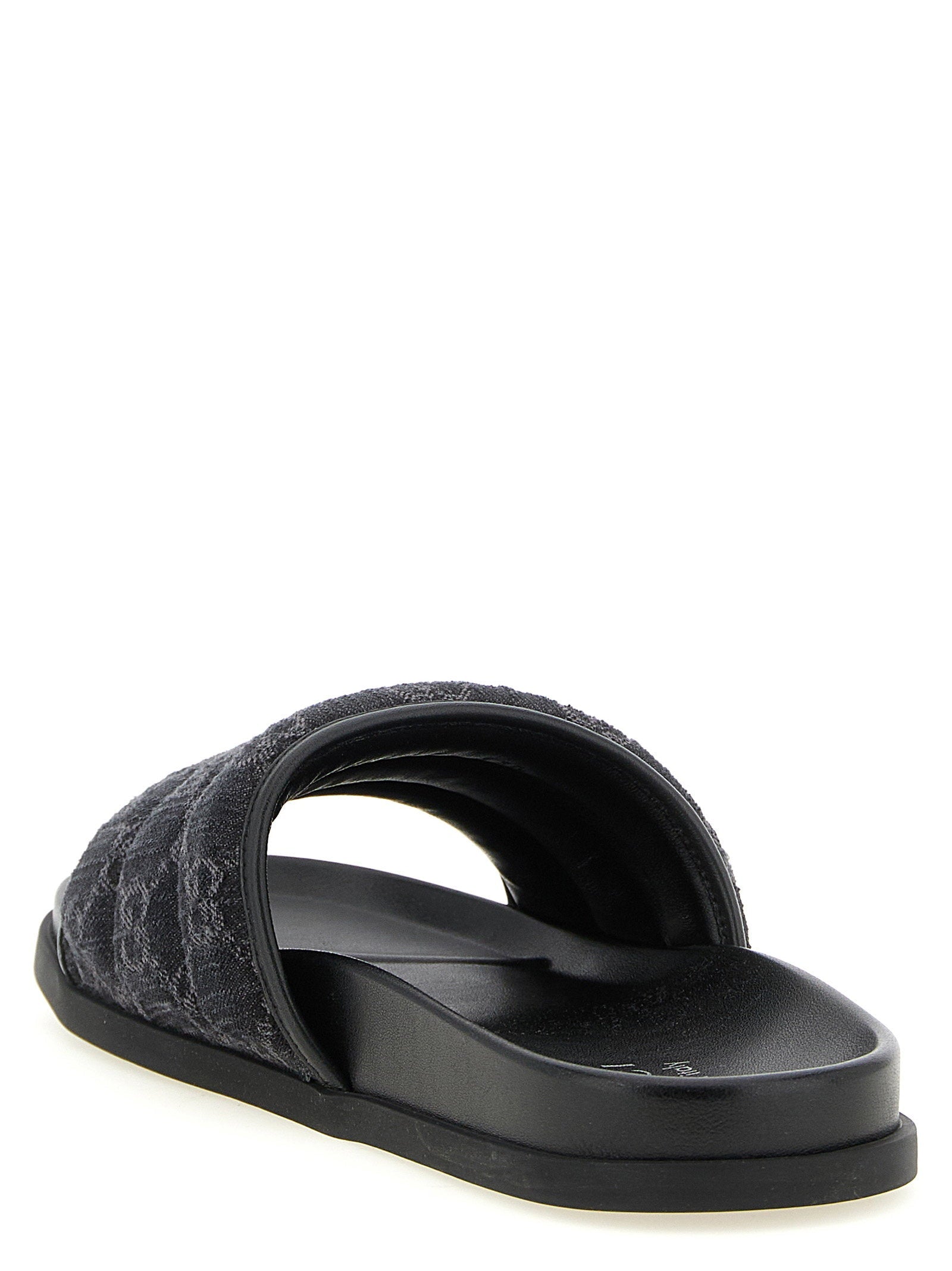 Gucci Gg Denim Slides