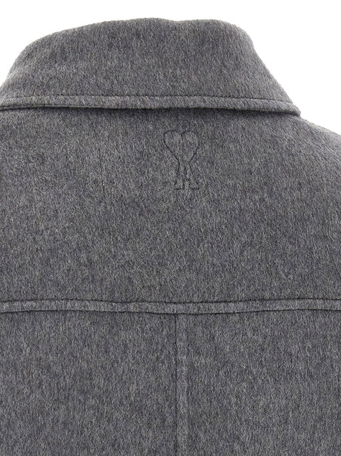 Ami Paris Grey Boule Jacket