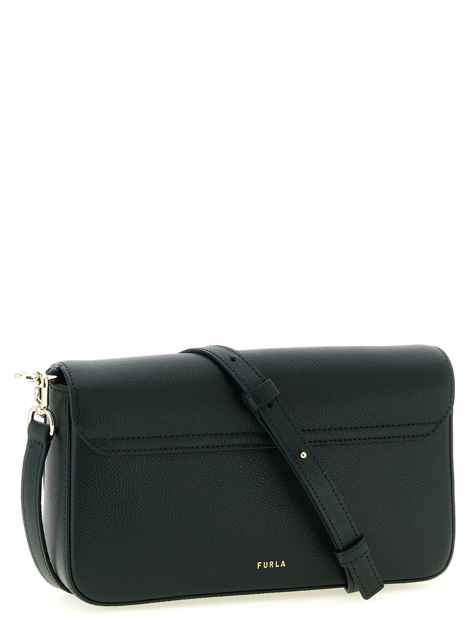 Hammered Leather Small Crossbody Bag for Everyday Use