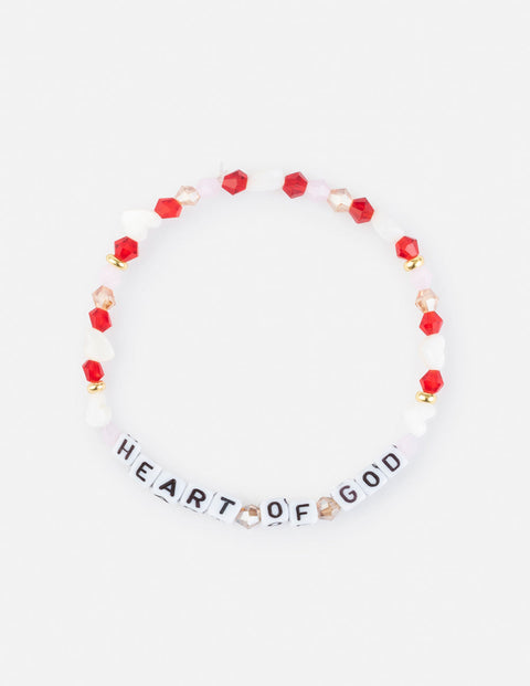 Heart of God Letter Bracelet