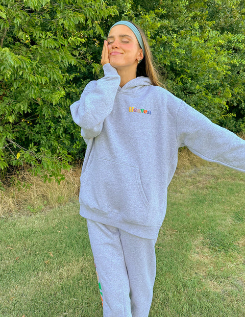 Heaven Heather Grey Unisex Sweatpant