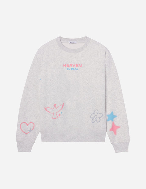 Heaven Is Real Unisex Crewneck
