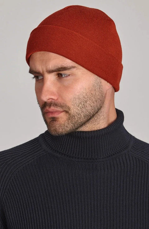 Heavyweight Extra Fine Merino Watch Cap Spice