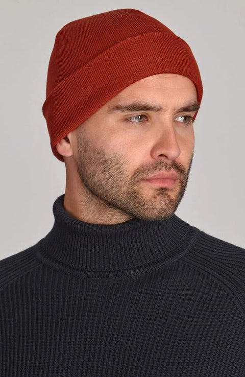 Heavyweight Extra Fine Merino Watch Cap Spice