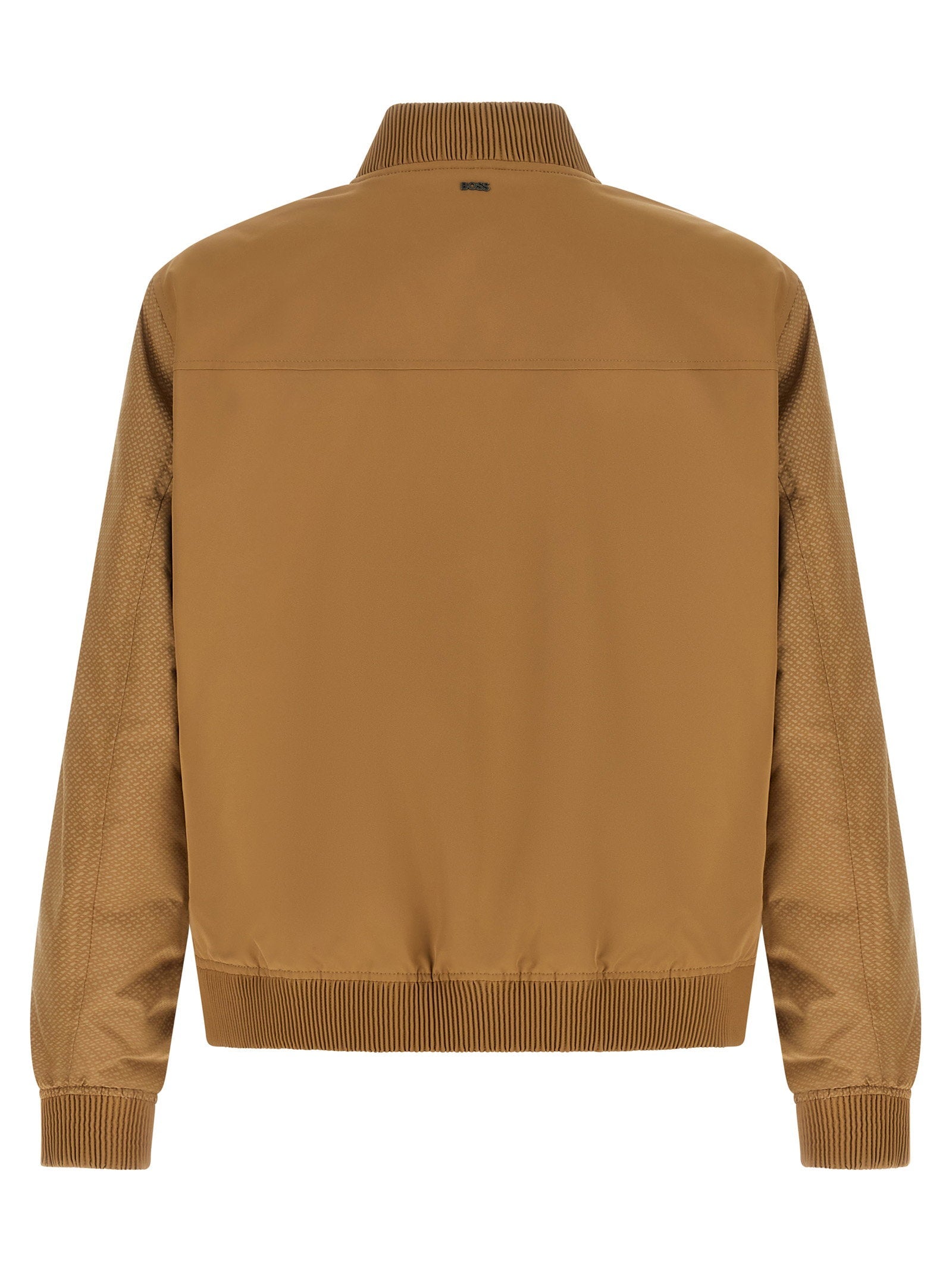Hugo Boss Monogram Sleeve Bomber Jacket