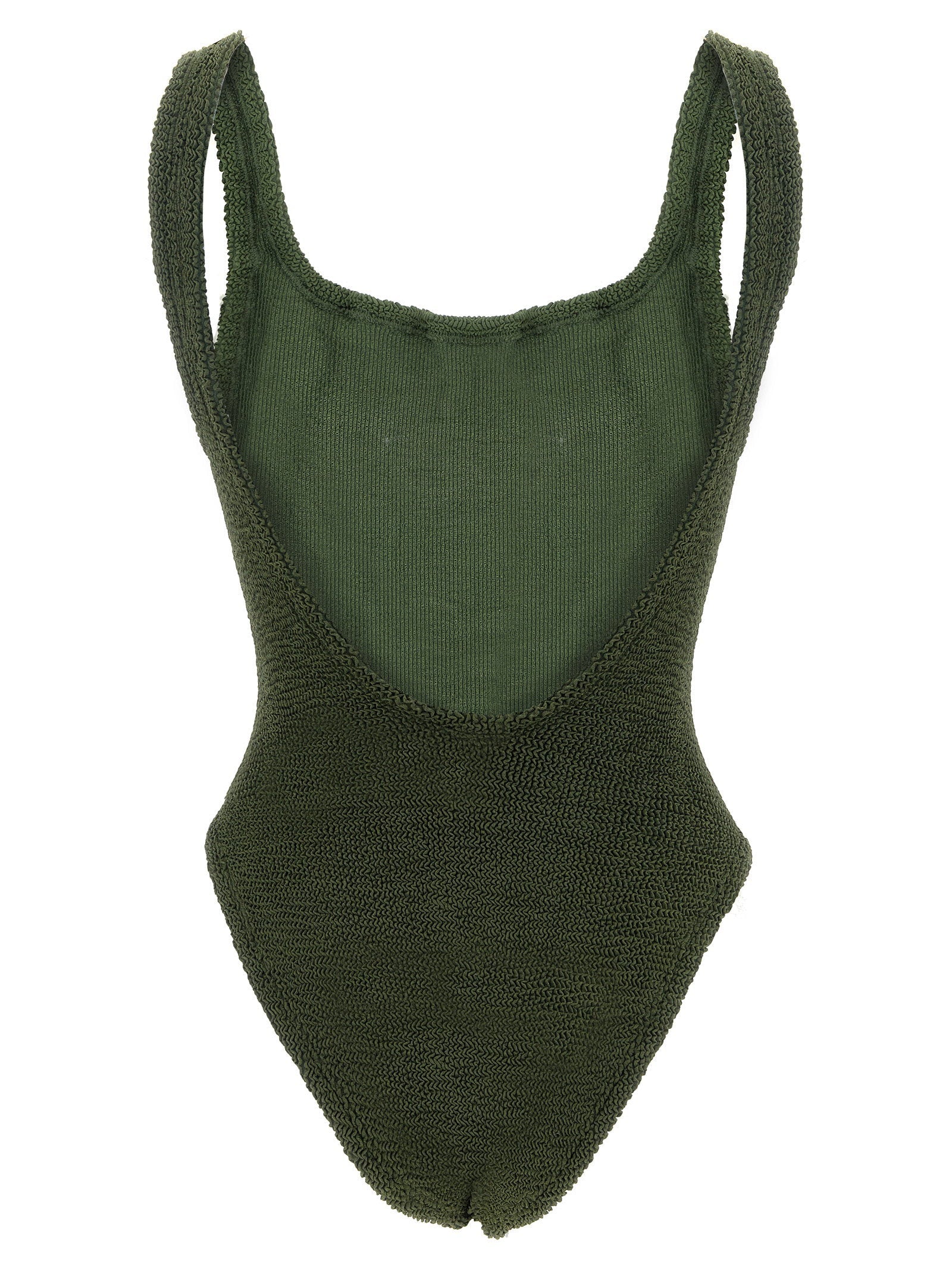 Hunza G Square Neck One-piece Swimsuit
