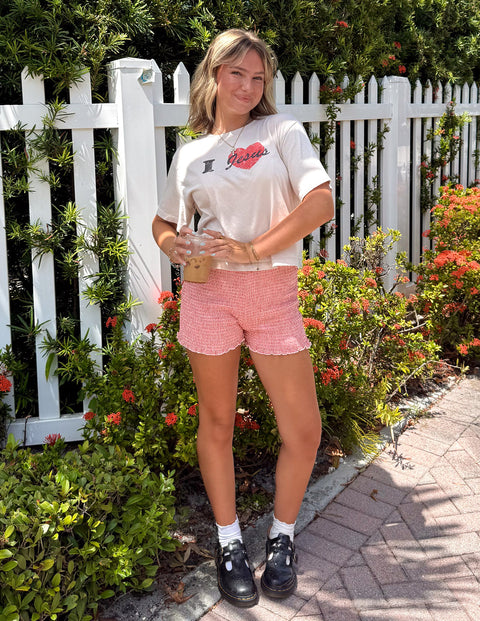 I Love Jesus Cropped Women's Tee