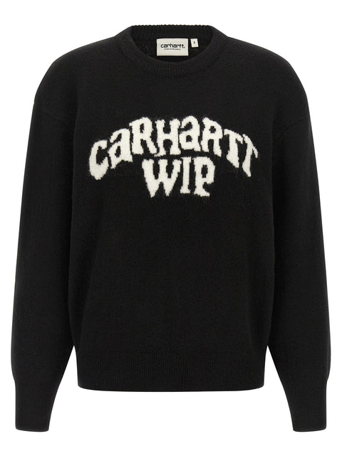 Carhartt Wip Logo Intarsia Sweater