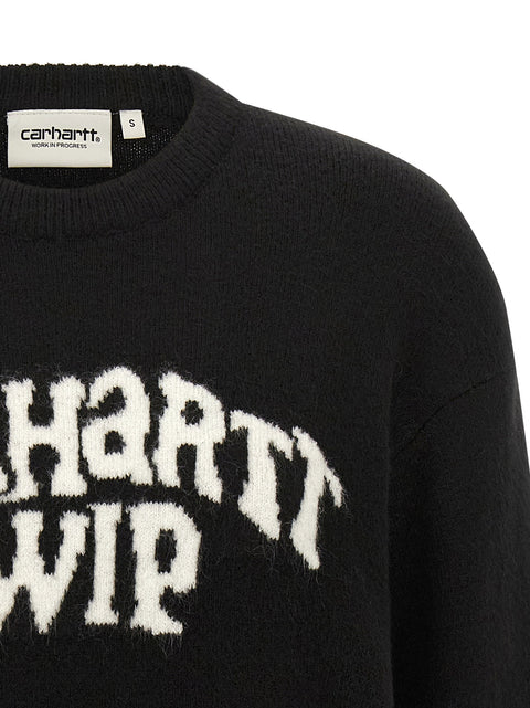 Carhartt Wip Logo Intarsia Sweater
