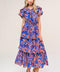 BACK TO FUN WOVEN MIDI DRESS