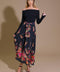 MORNING SONG SWEATER  WOVEN MIDI DRESS