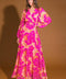 CUNNINGHAM FLORALS WOVEN MAXI DRESS