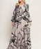 DANCING DEWDROPS WOVEN MAXI DRESS