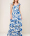 CAPTIVATING PERSONALITY WOVEN MAXI DRESS