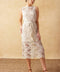 TIMELESS TREASURES LACE WOVEN MIDI DRESS
