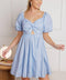 GOTTA LOVE WOVEN MINI DRESS
