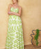 PETALS OF TIME WOVEN MAXI DRESS