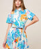 GARDEN SOCIAL WOVEN MINI DRESS