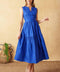 MYSTIC MIRAGE WOVEN MIDI DRESS