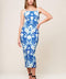 IN THE COUNTRYSIDE WOVEN MIDI DRESS