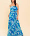MANHATTAN ROMANCE WOVEN MAXI DRESS