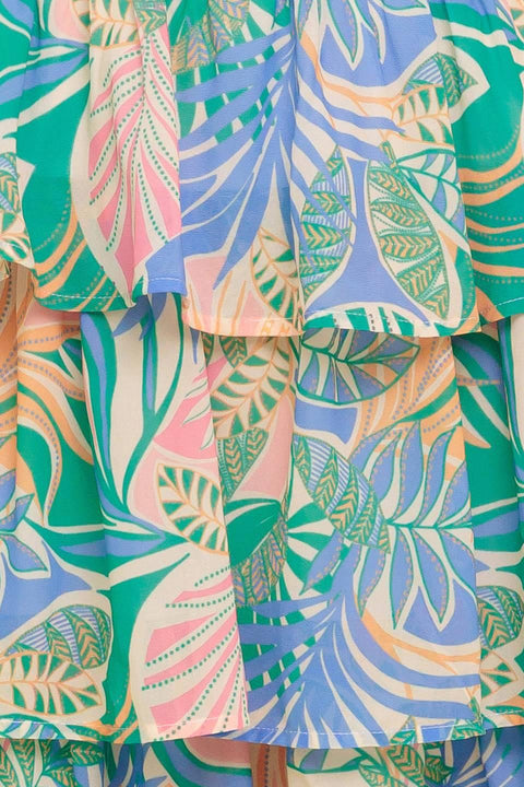 CABANA DREAMS WOVEN MIDI DRESS