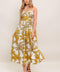 PETITE LOVE WOVEN MIDI DRESS