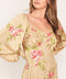 ENGLISH GARDEN WOVEN MIDI DRESS