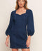 TIMELESS DENIM MINI DRESS