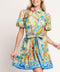 MEET ME IN PARADISE WOVEN MINI DRESS