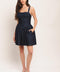 MODERN INDIGO DENIM MINI DRESS