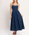 THE EVERYDAY ICON DENIM MIDI DRESS